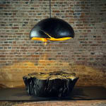 Nic Webb, London Plane, flamed interior, 2022