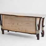 Willem Van Hooff, Ripped wood cabinet (large), 2025