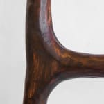 Willem Van Hooff, Ripped wood cabinet (large), 2025