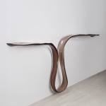 Marc Fish, Mokume-Gane Console & Shelves, 2022