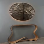 Marc Fish, Double Mokume Console and Shelves, 2021