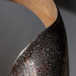 Marc Fish, Mokume Gane Small Console Table, 2023