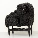 Aneta Regel, Raining stone (medium white), 2023