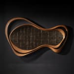 Marc Fish, Mokume Gane Small Console Table, 2023