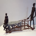 John Behan RHA, Malnourished Girl, Gaza, 2024