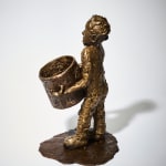 John Behan RHA, Malnourished Girl, Gaza, 2024