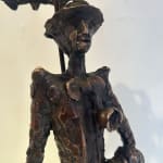 John Behan RHA, Malnourished Girl, Gaza, 2024