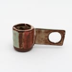 Kevin McNamee-Tweed, Vessel with Lid (Black Weeper), 2023