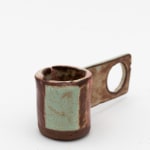 Kevin McNamee-Tweed, Vessel with Lid (Black Weeper), 2023