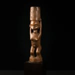 Tusk fragment carved in relief from the Kongo people of the Loango Region, DRC, 19-20th Century