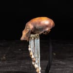 Tusk fragment carved in relief from the Kongo people of the Loango Region, DRC, 19-20th Century