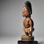 Tusk fragment carved in relief from the Kongo people of the Loango Region, DRC, 19-20th Century