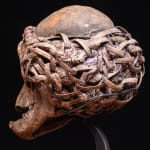 Tusk fragment carved in relief from the Kongo people of the Loango Region, DRC, 19-20th Century