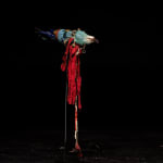 Tusk fragment carved in relief from the Kongo people of the Loango Region, DRC, 19-20th Century