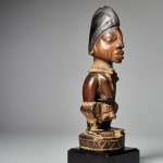 Tusk fragment carved in relief from the Kongo people of the Loango Region, DRC, 19-20th Century