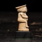 European figure carved by the Kongo people of the Loango Region, DRC, late 19th-early 20th C