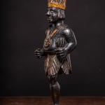 Ibibio Altarpiece Figure with encrusted patina., 1st half 20th C