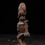 Ibibio Altarpiece Figure with encrusted patina., 1st half 20th C