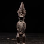 Ibibio Altarpiece Figure with encrusted patina., 1st half 20th C