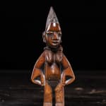 Tusk fragment carved in relief from the Kongo people of the Loango Region, DRC, 19-20th Century