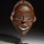 Tusk fragment carved in relief from the Kongo people of the Loango Region, DRC, 19-20th Century