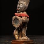 Ibibio Altarpiece Figure with encrusted patina., 1st half 20th C