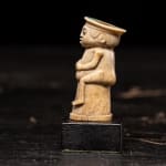 European figure carved by the Kongo people of the Loango Region, DRC, late 19th-early 20th C