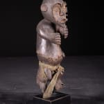 Tusk fragment carved in relief from the Kongo people of the Loango Region, DRC, 19-20th Century