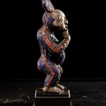Ibibio Altarpiece Figure with encrusted patina., 1st half 20th C