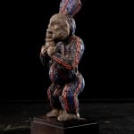 Ibibio Altarpiece Figure with encrusted patina., 1st half 20th C