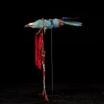 Tusk fragment carved in relief from the Kongo people of the Loango Region, DRC, 19-20th Century