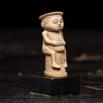 European figure carved by the Kongo people of the Loango Region, DRC, late 19th-early 20th C