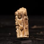 Tusk fragment carved in relief from the Kongo people of the Loango Region, DRC, 19-20th Century