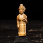 European figure carved by the Kongo people of the Loango Region, DRC, late 19th-early 20th C