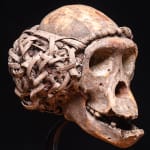 Tusk fragment carved in relief from the Kongo people of the Loango Region, DRC, 19-20th Century