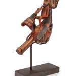 Ibibio Altarpiece Figure with encrusted patina., 1st half 20th C