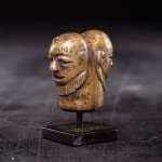 Tusk fragment carved in relief from the Kongo people of the Loango Region, DRC, 19-20th Century