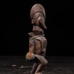 Ibibio Altarpiece Figure with encrusted patina., 1st half 20th C