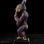 Ibibio Altarpiece Figure with encrusted patina., 1st half 20th C