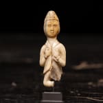 European figure (leg missing) carved by the Kongo people of the Loango Region, DRC, 19-20th Century
