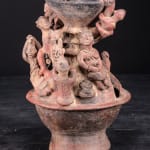 Rare pair of Bariba Terracotta Ceremonial Altar Vessels, 1st half 20th Century