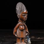 Tusk fragment carved in relief from the Kongo people of the Loango Region, DRC, 19-20th Century