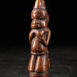 Ibibio Altarpiece Figure with encrusted patina., 1st half 20th C
