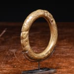 Tusk fragment carved in relief from the Kongo people of the Loango Region, DRC, 19-20th Century
