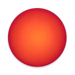 Jan Kaláb bright red circle