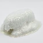 Dan Lam white slime sculpture