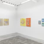 Install image of the exhibition Music Island by artist duo KeFe.