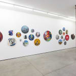 Install photo of Tondo group exhibition