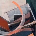 Augustine Kofie abstract painting detail