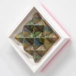 Sean Newport abstract colorful wall sculpture